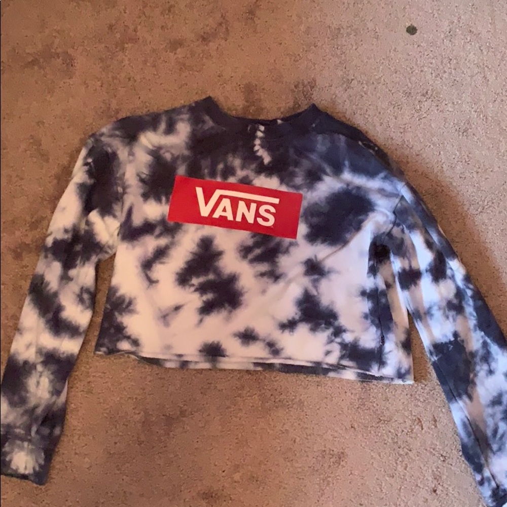 Vans cropped sweatshirt